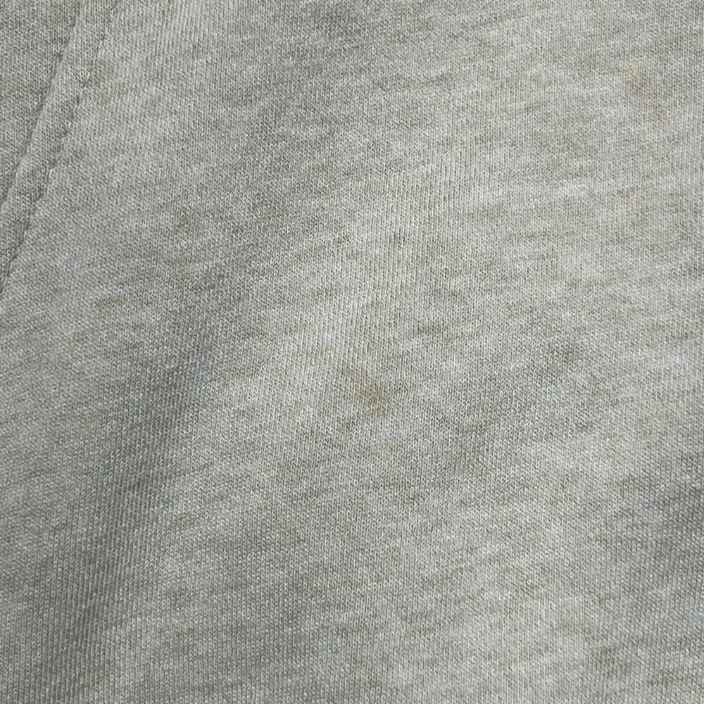 Nike Hoodie Kids XS Beige Fleece Pullover Kangaroo Pocket Swoosh Logo Sweatshirt